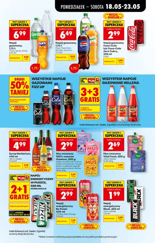 Biedronka - gazetka promocyjna Od poniedziałku od poniedziałku 18.05 do soboty 23.05 - strona 67
