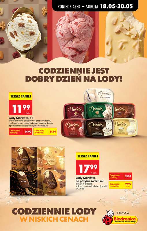Biedronka - gazetka promocyjna Od poniedziałku, Z ladą tradycyjną od poniedziałku 18.05 do soboty 23.05 - strona 25