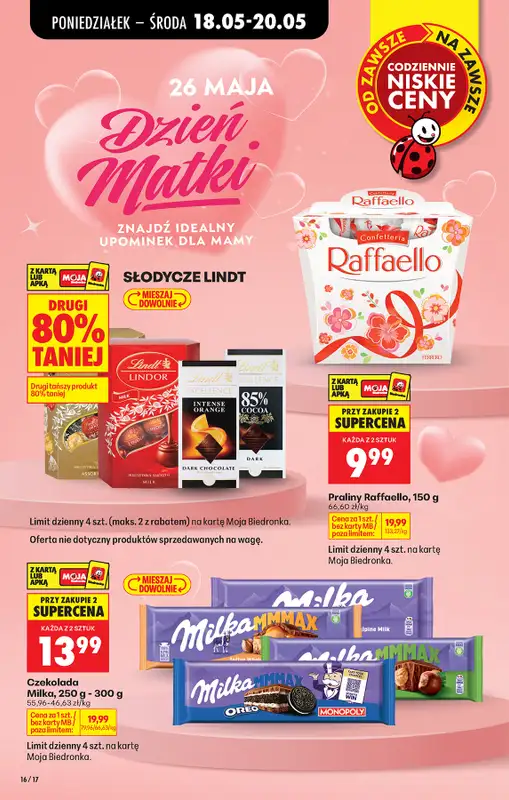 Biedronka - gazetka promocyjna Od poniedziałku, Z ladą tradycyjną od poniedziałku 18.05 do soboty 23.05 - strona 18
