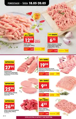 Biedronka - gazetka promocyjna Od poniedziałku, Z ladą tradycyjną od poniedziałku 18.05 do soboty 23.05 - strona 34