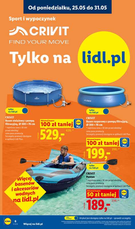 Lidl - gazetka promocyjna Katalog od poniedziałku 25.05 do soboty 30.05 - strona 6