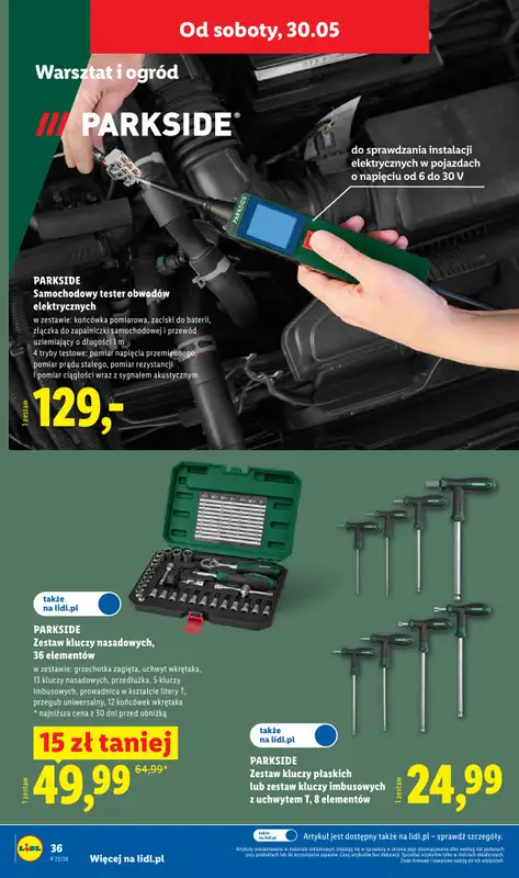 Lidl - gazetka promocyjna Katalog od poniedziałku 25.05 do soboty 30.05 - strona 46