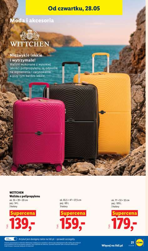 Lidl - gazetka promocyjna Katalog od poniedziałku 25.05 do soboty 30.05 - strona 25