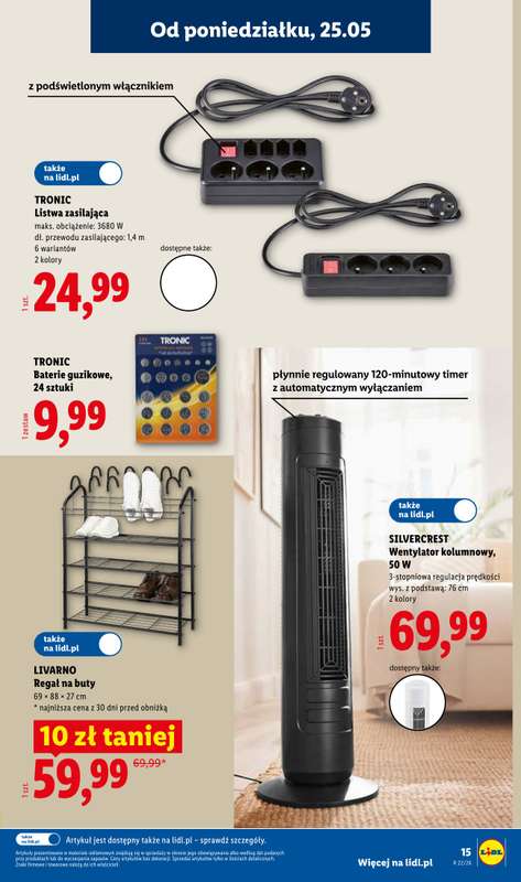Lidl - gazetka promocyjna Katalog od poniedziałku 25.05 do soboty 30.05 - strona 19
