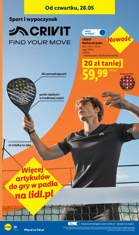 Lidl - gazetka promocyjna Katalog od poniedziałku 25.05 do soboty 30.05 - strona 36