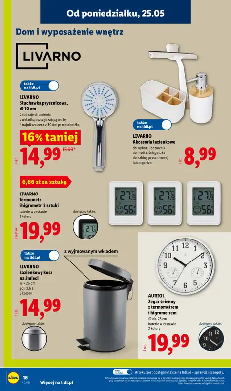 Lidl - gazetka promocyjna Katalog od poniedziałku 25.05 do soboty 30.05 - strona 20