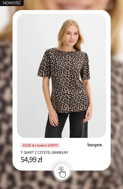 bonprix - gazetka promocyjna -20% na wybrane koszulki, bluzki, topy i tuniki od poniedziałku 18.05 do środy 20.05 - strona 4