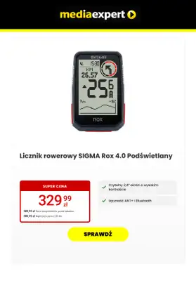 Media Expert - gazetka promocyjna Rowery i akcesoria w supercenach od środy 13.05 do środy 27.05 - strona 4