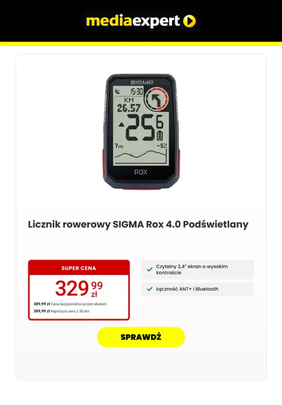 Media Expert - gazetka promocyjna Rowery i akcesoria w supercenach od środy 13.05 do środy 27.05 - strona 4