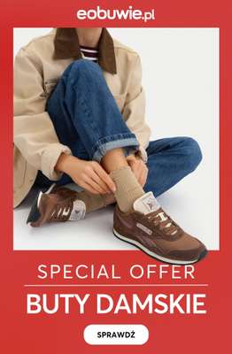 eobuwie.pl - gazetka promocyjna Special offer – buty damskie od poniedziałku 18.05 