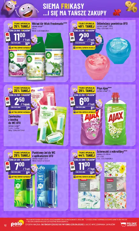 POLOmarket - gazetka promocyjna Frikasowy Katalog od środy 20.05 do wtorku 26.05 - strona 12