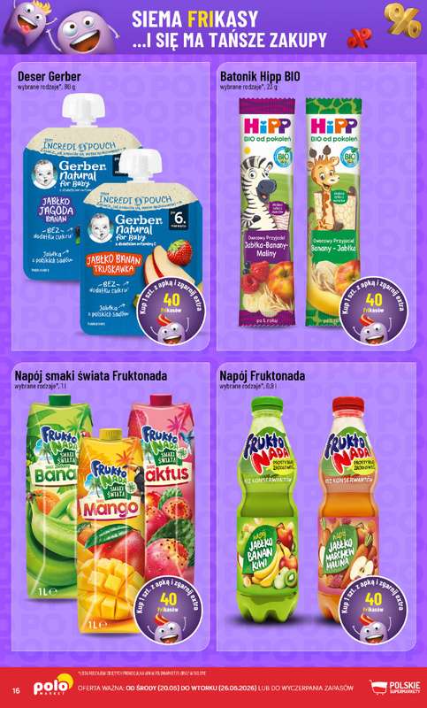 POLOmarket - gazetka promocyjna Frikasowy Katalog od środy 20.05 do wtorku 26.05 - strona 16