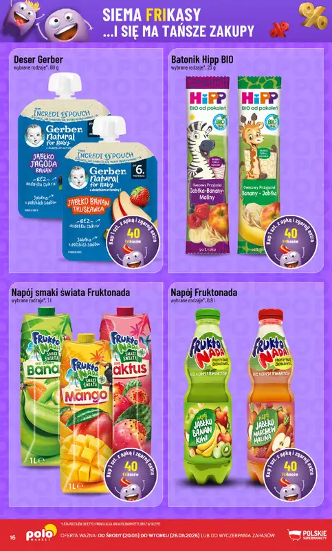 POLOmarket - gazetka promocyjna Frikasowy Katalog od środy 20.05 do wtorku 26.05 - strona 16