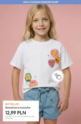 Sinsay - gazetka promocyjna -25% na T-SHIRTY dziecięce przy zakupie 2 produktów od poniedziałku 18.05 do niedzieli 24.05 - strona 15