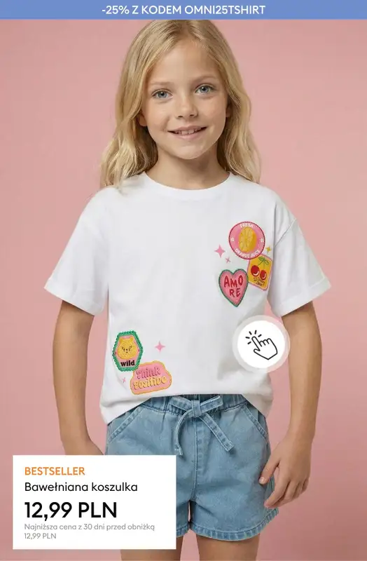 Sinsay - gazetka promocyjna -25% na T-SHIRTY dziecięce przy zakupie 2 produktów od poniedziałku 18.05 do niedzieli 24.05 - strona 15