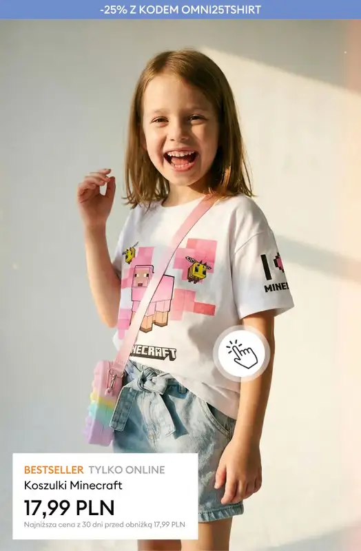 Sinsay - gazetka promocyjna -25% na T-SHIRTY dziecięce przy zakupie 2 produktów od poniedziałku 18.05 do niedzieli 24.05 - strona 23
