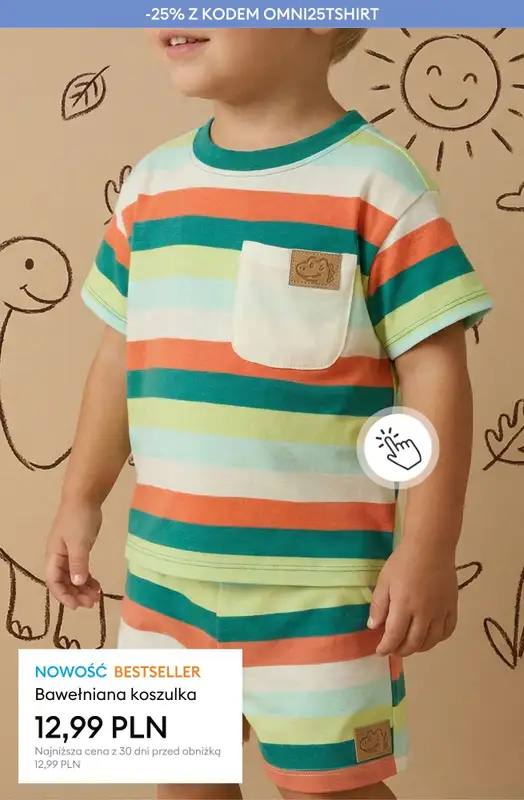 Sinsay - gazetka promocyjna -25% na T-SHIRTY dziecięce przy zakupie 2 produktów od poniedziałku 18.05 do niedzieli 24.05 - strona 17