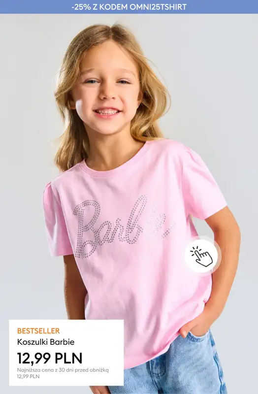 Sinsay - gazetka promocyjna -25% na T-SHIRTY dziecięce przy zakupie 2 produktów od poniedziałku 18.05 do niedzieli 24.05 - strona 18