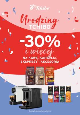 Tchibo - gazetka promocyjna Kawowe urodziny Tchibo od wtorku 19.05 do poniedziałku 01.06
