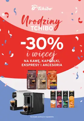 Tchibo - gazetka promocyjna Kawowe urodziny Tchibo od wtorku 19.05 do poniedziałku 01.06