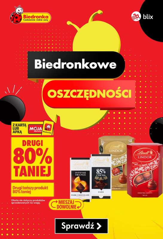 Biedronka - gazetka promocyjna Biedronkowe oszczędności od poniedziałku 18.05 do środy 20.05