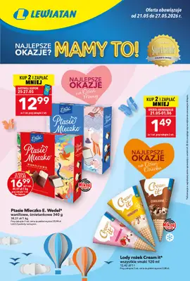 LEWIATAN - gazetka promocyjna Gazetka „MAMY TO w Lewiatanie" od czwartku 21.05 do środy 27.05