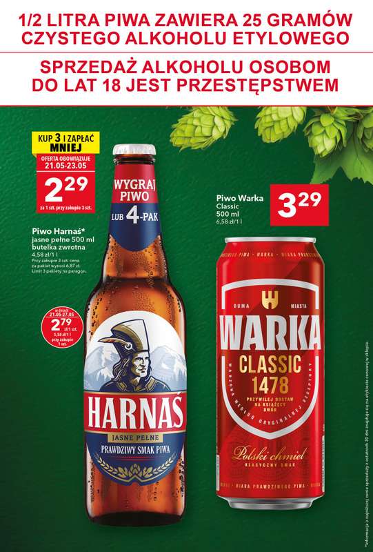 LEWIATAN - gazetka promocyjna Gazetka „MAMY TO w Lewiatanie" od czwartku 21.05 do środy 27.05 - strona 18