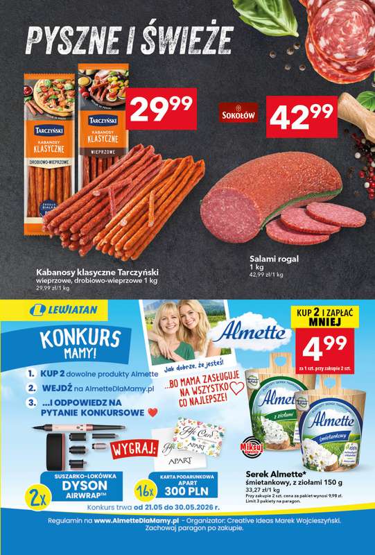 LEWIATAN - gazetka promocyjna Gazetka „MAMY TO w Lewiatanie" od czwartku 21.05 do środy 27.05 - strona 9