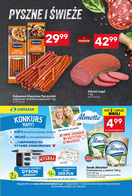 LEWIATAN - gazetka promocyjna Gazetka „MAMY TO w Lewiatanie" od czwartku 21.05 do środy 27.05 - strona 9