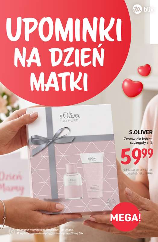 Rossmann - gazetka promocyjna Upominki na Dzień Matki PROMOCJE! od poniedziałku 18.05 do środy 20.05