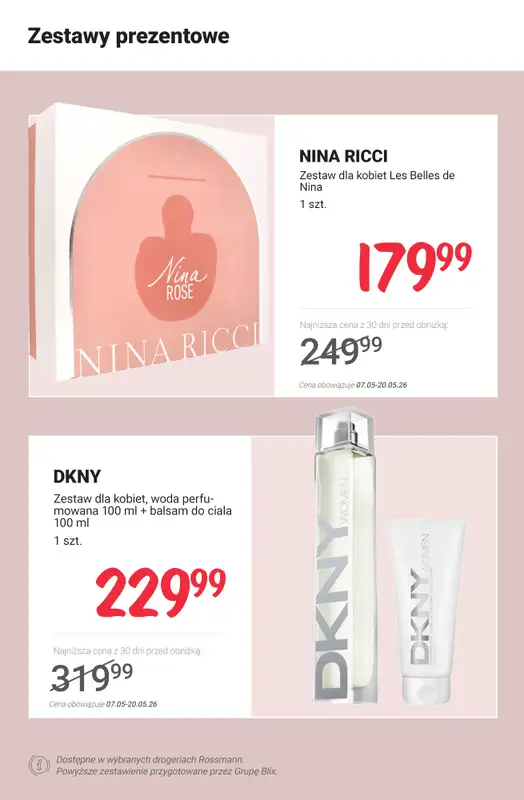 Rossmann - gazetka promocyjna Upominki na Dzień Matki PROMOCJE! od poniedziałku 18.05 do środy 20.05 - strona 4