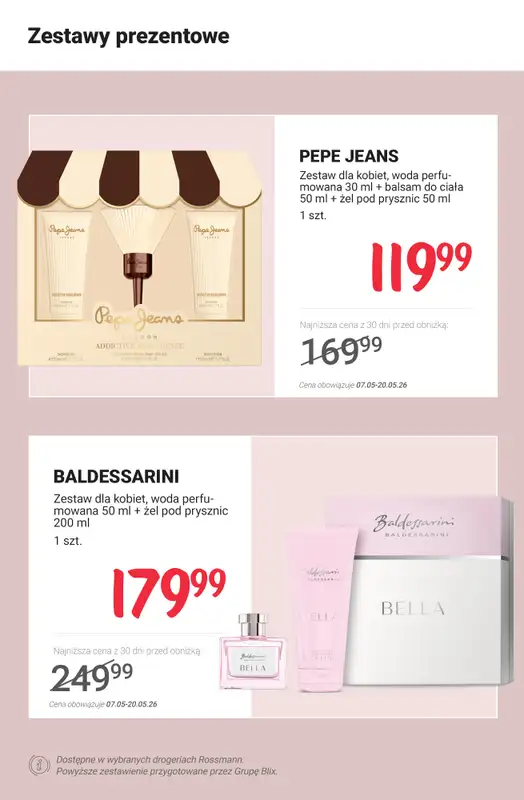 Rossmann - gazetka promocyjna Upominki na Dzień Matki PROMOCJE! od poniedziałku 18.05 do środy 20.05 - strona 3