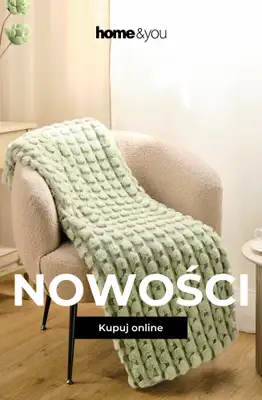 home&you - gazetka promocyjna NOWOŚCI od poniedziałku 18.05 do czwartku 28.05