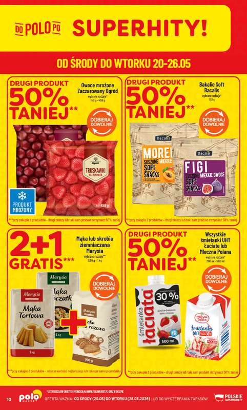 POLOmarket - gazetka promocyjna Gazetka od środy 20.05 do wtorku 26.05 - strona 10