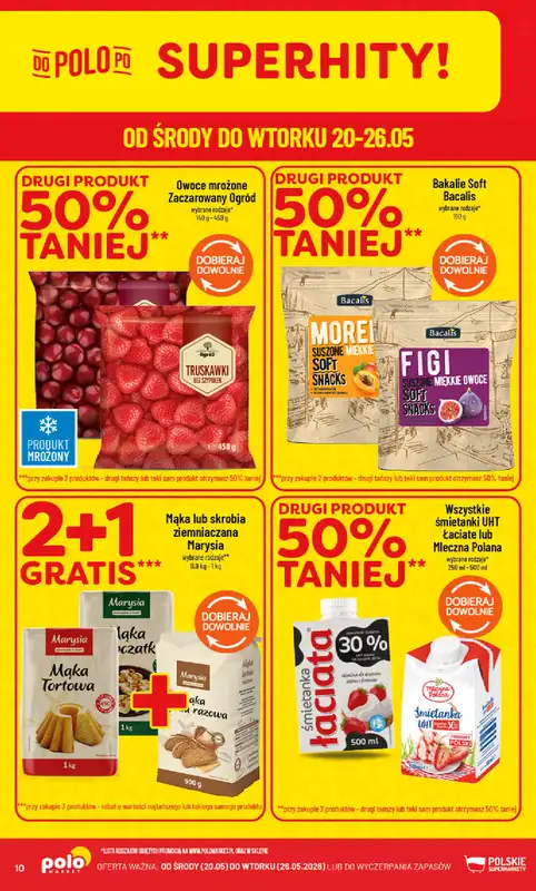 POLOmarket - gazetka promocyjna Gazetka od środy 20.05 do wtorku 26.05 - strona 10
