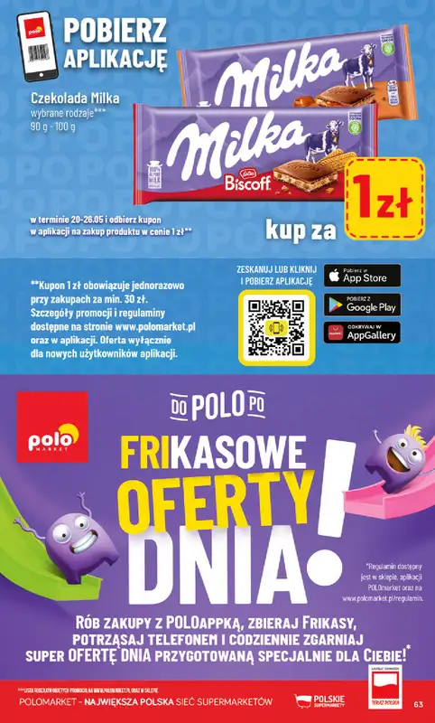 POLOmarket - gazetka promocyjna Gazetka od środy 20.05 do wtorku 26.05 - strona 63
