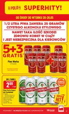 POLOmarket - gazetka promocyjna Gazetka od środy 20.05 do wtorku 26.05 - strona 13