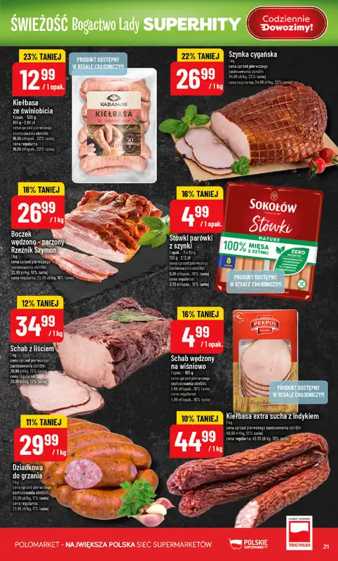 POLOmarket - gazetka promocyjna Gazetka od środy 20.05 do wtorku 26.05 - strona 21