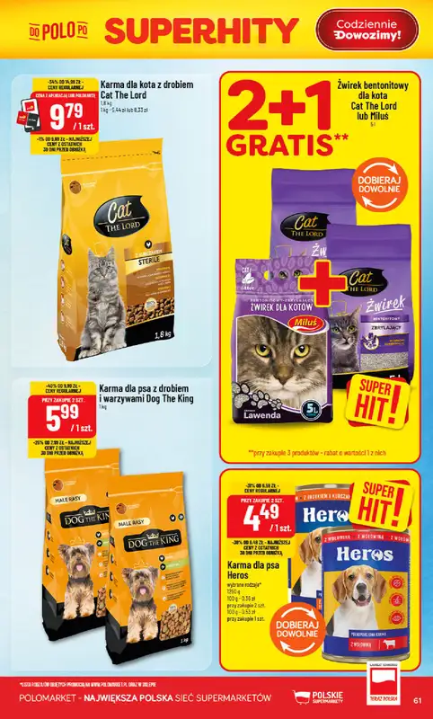 POLOmarket - gazetka promocyjna Gazetka od środy 20.05 do wtorku 26.05 - strona 61