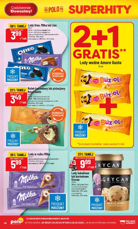 POLOmarket - gazetka promocyjna Gazetka od środy 20.05 do wtorku 26.05 - strona 46