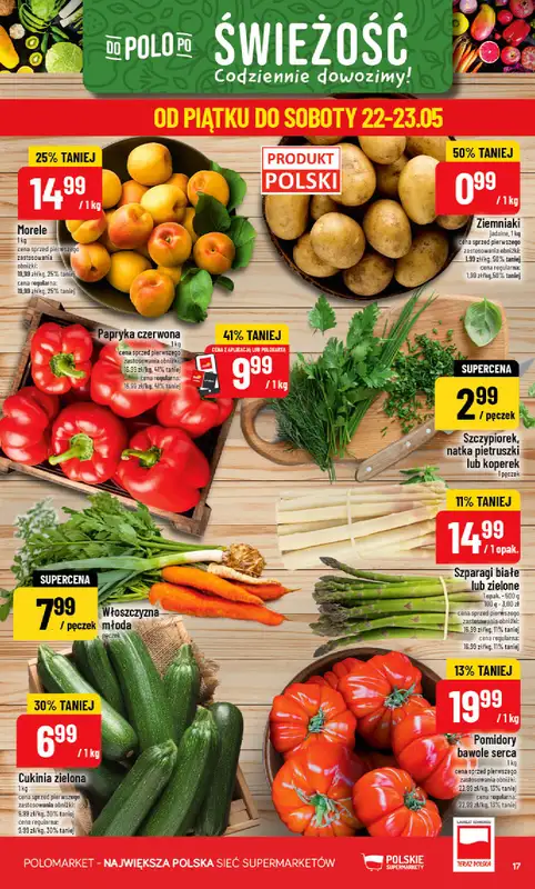 POLOmarket - gazetka promocyjna Gazetka od środy 20.05 do wtorku 26.05 - strona 17