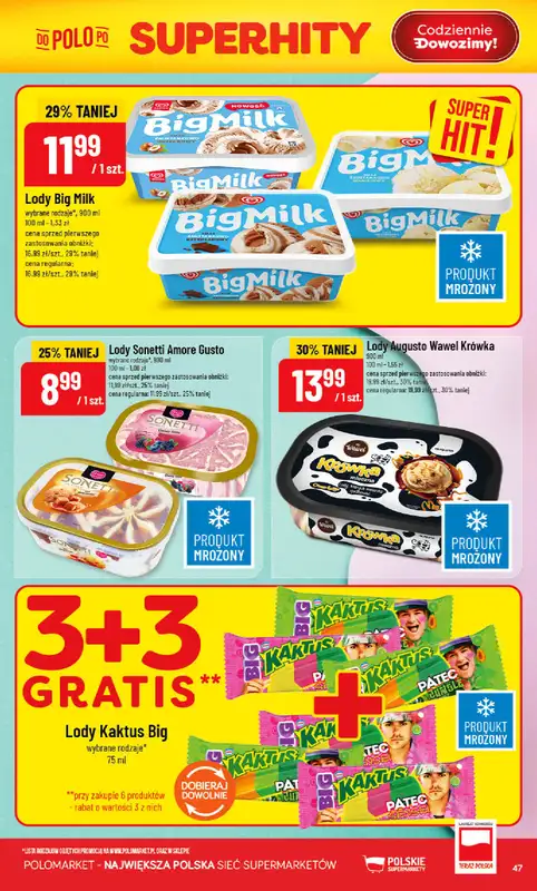 POLOmarket - gazetka promocyjna Gazetka od środy 20.05 do wtorku 26.05 - strona 47