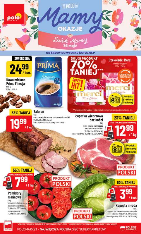 POLOmarket - gazetka promocyjna Gazetka od środy 20.05 do wtorku 26.05