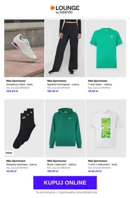 Lounge by Zalando - gazetka promocyjna Specjalne okazje: Nike Sportswear od poniedziałku 18.05 do czwartku 21.05 - strona 4