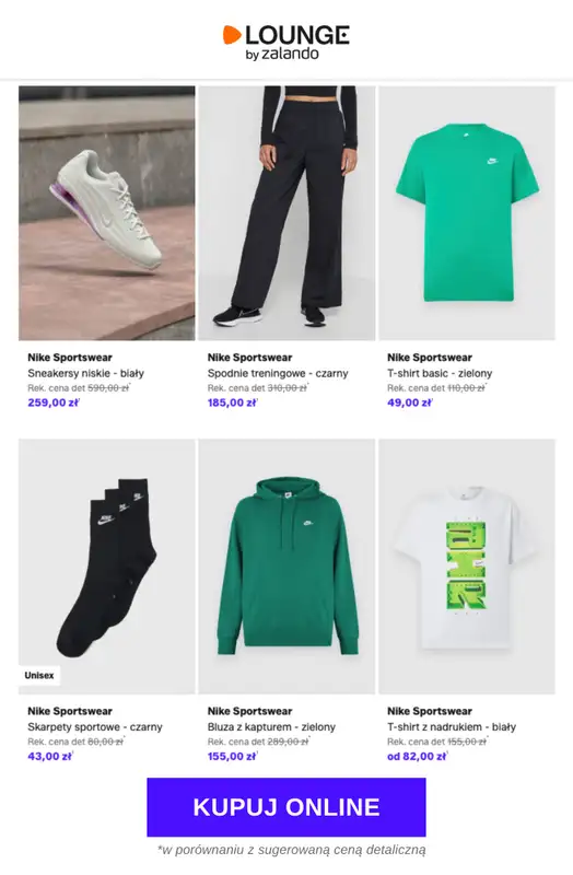 Lounge by Zalando - gazetka promocyjna Specjalne okazje: Nike Sportswear od poniedziałku 18.05 do czwartku 21.05 - strona 4