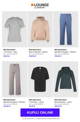 Lounge by Zalando - gazetka promocyjna Specjalne okazje: Nike Sportswear od poniedziałku 18.05 do czwartku 21.05 - strona 9