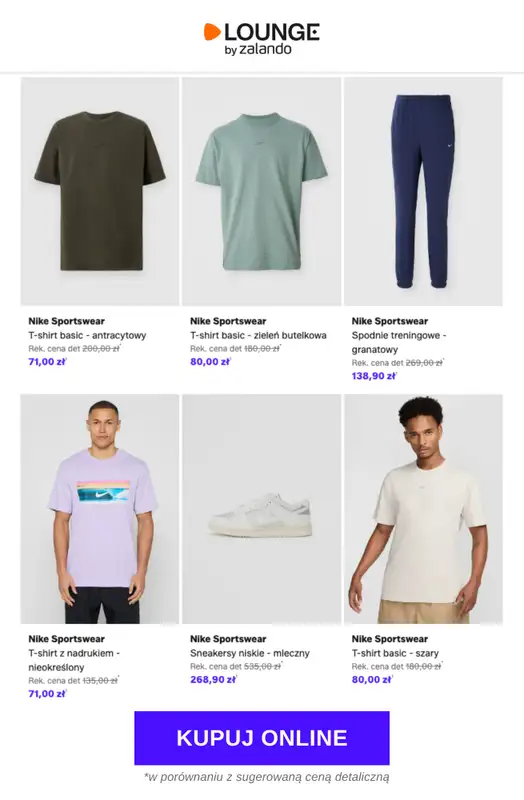 Lounge by Zalando - gazetka promocyjna Specjalne okazje: Nike Sportswear od poniedziałku 18.05 do czwartku 21.05 - strona 5