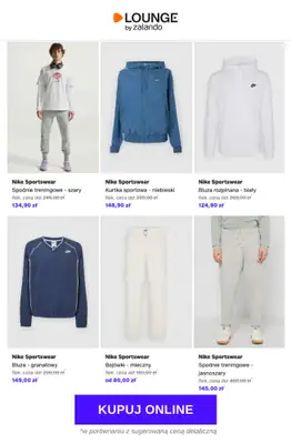 Lounge by Zalando - gazetka promocyjna Specjalne okazje: Nike Sportswear od poniedziałku 18.05 do czwartku 21.05 - strona 10