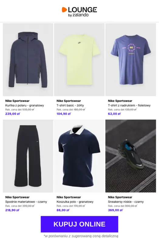 Lounge by Zalando - gazetka promocyjna Specjalne okazje: Nike Sportswear od poniedziałku 18.05 do czwartku 21.05 - strona 7