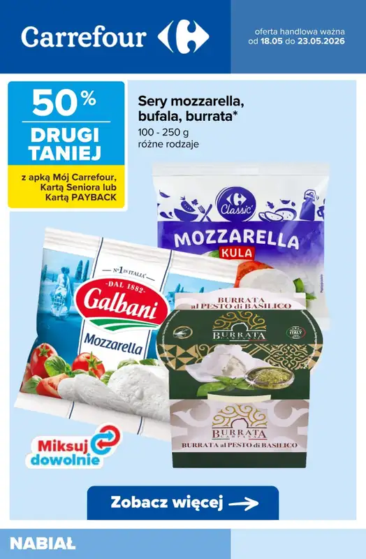 Carrefour - gazetka promocyjna SUPER promocje! od wtorku 19.05 do soboty 23.05 - strona 2
